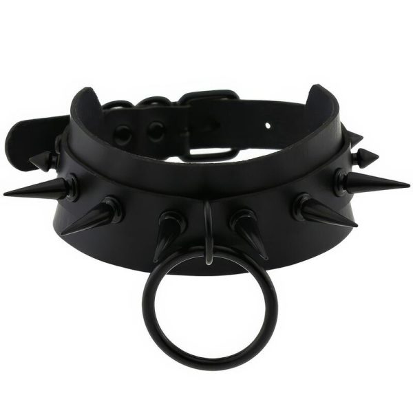 Blackened Spike Gothic Collar