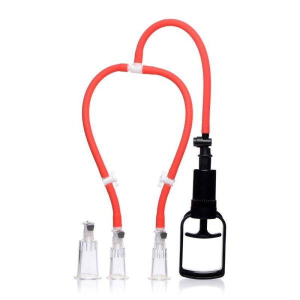 3-Way Suck Her Nipple and Clit Pump System