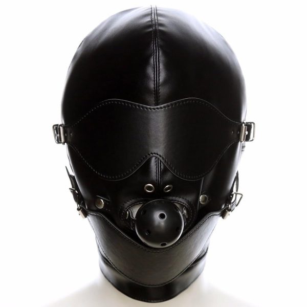 Full-Head Bondage Hood