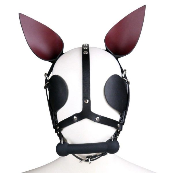 Leather Pig BDSM Mask