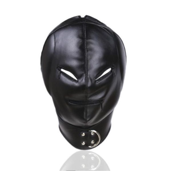Vinyl Bondage Hood