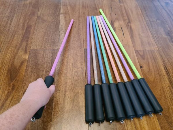 UV Reactive Glitter Cane